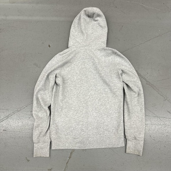 Polo Ralph Lauren Hoodie Mens Small Gray Full Zip Fleece Arch Logo Sweatshirt - Picture 4 of 7